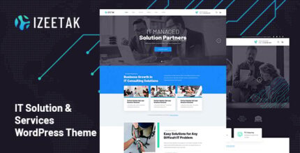 Izeetak – IT Solutions & Services WordPress Theme