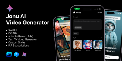 Jonu - Ai Video Generator iOS App