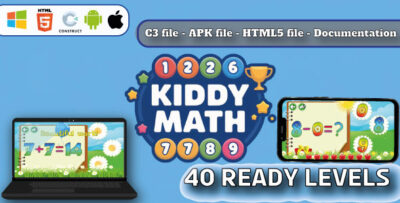 Kiddy Math - Educational Game - HTML5, Construct 3