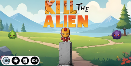 Kill The Alien Blast - HTML5 Construct3 Game