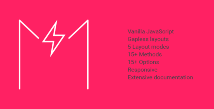 Magnet - JavaScript Library and jQuery Plugin to Create Filterable and Sortable Layouts