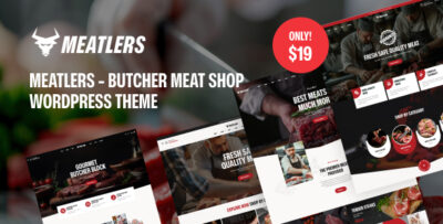 Meatlers - Butcher Meat Shop WordPress Theme