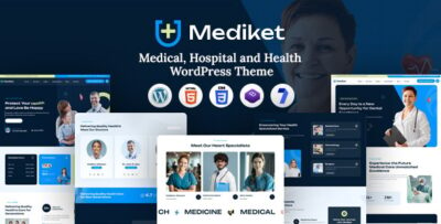 Mediket - Medical and Health WordPress Theme