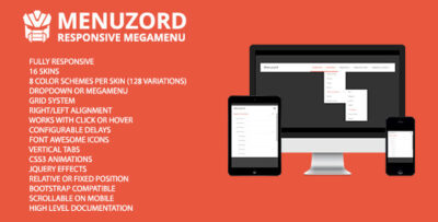 Menuzord - Responsive Megamenu