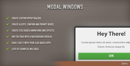 Modal Windows (jQuery)