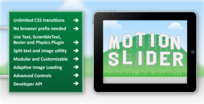 Motion Slider jQuery Plugin