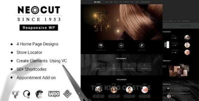 Neo Salon - Barber Shop WordPress Theme v3.5