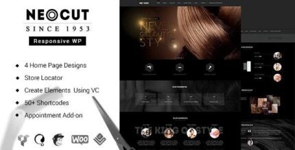 Neo Salon - Barber Shop WordPress Theme v3.5