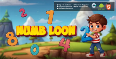 Numb Loon Game – Educational Game (HTML5, Android) Built in Construct 3