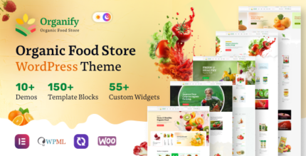 Organify - Organic Food Products WordPress Theme