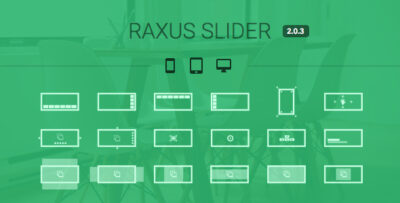 Raxus Slider Easy-to-Use Advanced HTML5 Slider