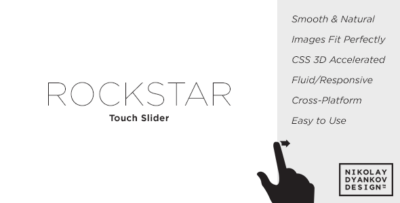 Rockstar Slider - jQuery Touch SliderGallery