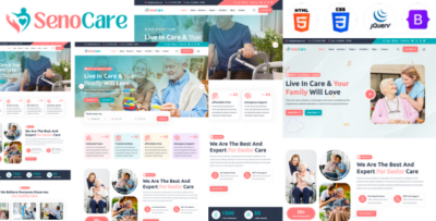 SenoCare - Senior And Elderly Care HTML5 Template