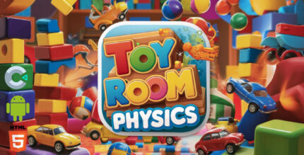 Toy Room Physics Physics Game-HTML5 Android Construct 3 Game Engine