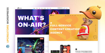 UpCreators - Digital Creators WordPress Theme