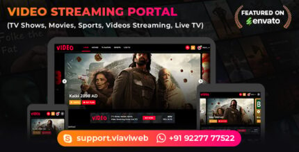 Video Streaming Portal - TV Shows, Movies, Sports, Videos Streaming, Live TV v2.4