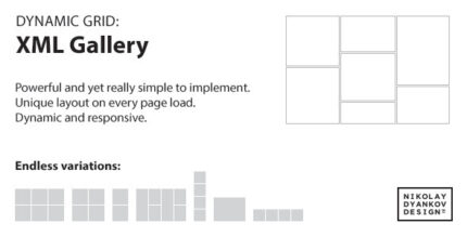 jQuery Dynamic Grid XML Gallery