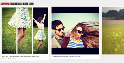 jQuery Multiple Scroll Portfolio Gallery