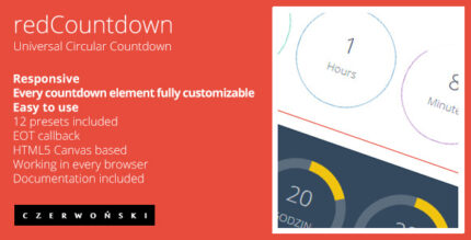 redCountdown - Circular Countdown